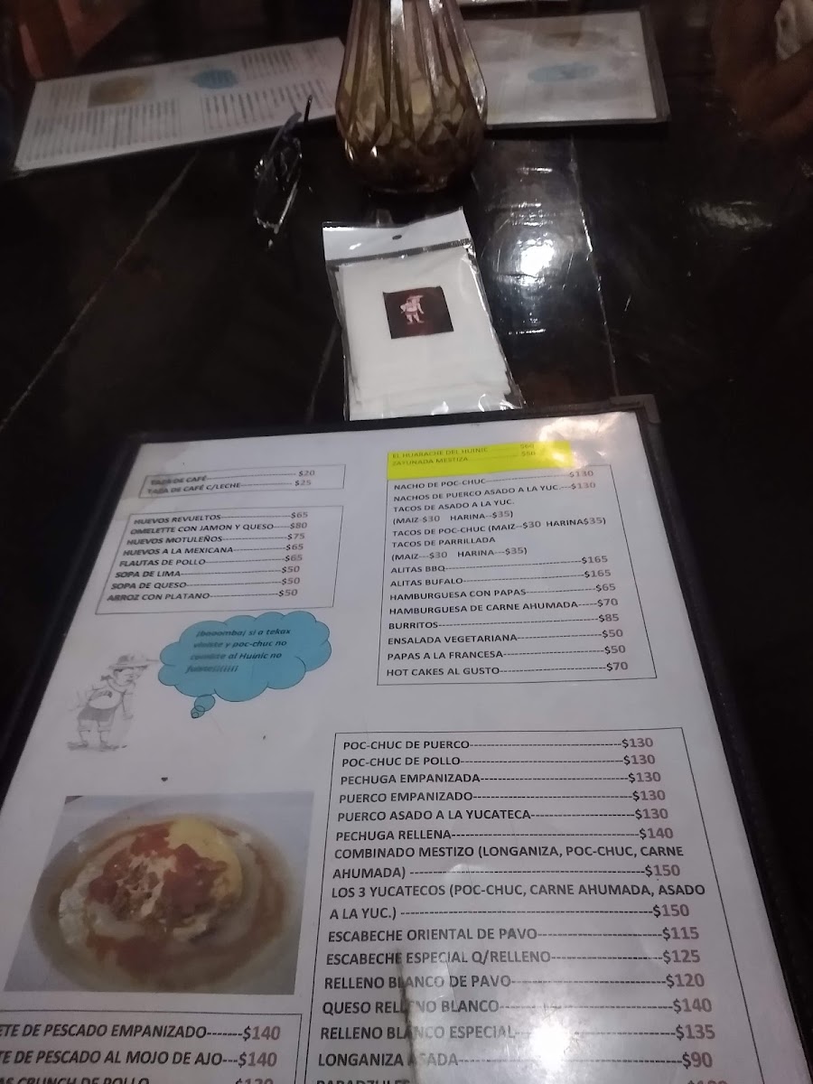 Restaurante El Huinic Menu - Image 1