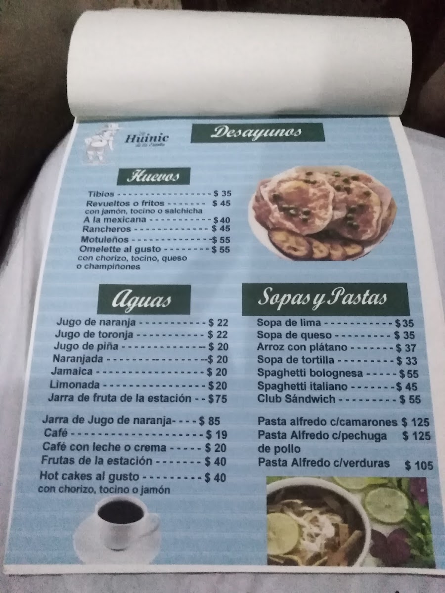Restaurante El Huinic Menu - Image 2